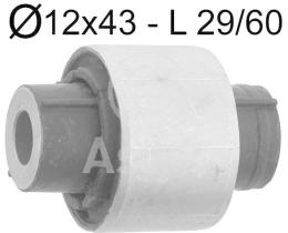 ASLYX AS202722 - SILENTBLOC INFERIOR BRAZO TRASGOLF