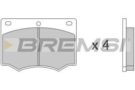 BREMSI BP2169 - JUEGO PASTILLAS DE FRENO BREMSI