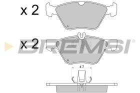 BREMSI BP2695 - PASTIGLIE FRENO - BRAKE PADS