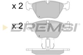 BREMSI BP2773 - PASTIGLIE FRENO - BRAKE PADS