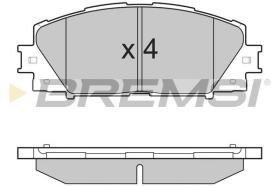 BREMSI BP3249 - PASTIGLIE FRENO - BRAKE PADS