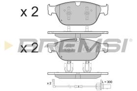 BREMSI BP3477 - PASTIGLIE FRENO - BRAKE PADS
