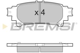 BREMSI BP3482 - PASTIGLIE FRENO - BRAKE PADS