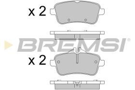BREMSI BP3539 - PASTIGLIE FRENO - BRAKE PADS