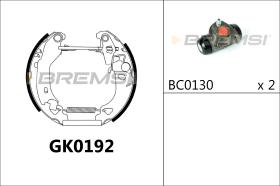 BREMSI GK0192 - KIT PREM. GANASCE - FAST SHOES KIT
