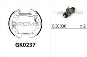 BREMSI GK0237 - KIT PREM. GANASCE - FAST SHOES KIT