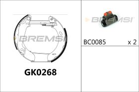 BREMSI GK0268 - KIT PREM. GANASCE - FAST SHOES KIT