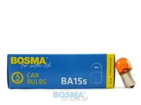 BOSMA 501216ORK - BA15S(18X37)-12V 10W AMBAR